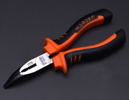 Harden 560231 6" Pro Bent Nose Plier Professional Hand Tool Chrome Vanadium Steel