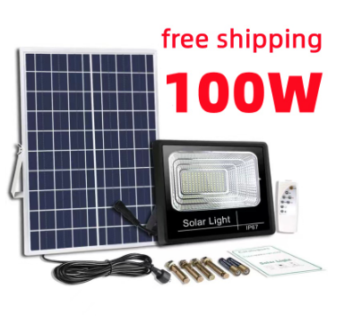25W/65W/100W/solar led lights outdoor light/solar flood light/solar street light outdoor waterproof