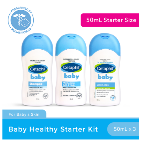 Cetaphil Healthy Starter Kit With Free Pouch