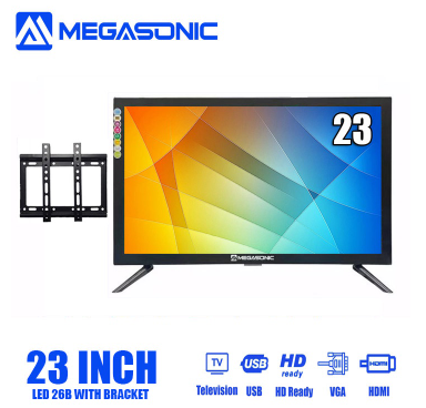 MEGASONIC 23 Inch Full HD LED TV & Free Wall Bracket M97-LED26B