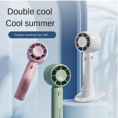 A68 Mini Fan Electric Fan Reachargable Fan Desktop Fans Travel Handheld Fan Portable HandyFan Cooling Fan