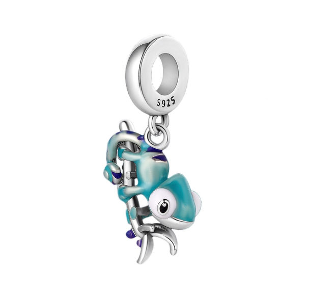 S925 Pandora Disney Series Charm Pendant Pumpkin Car with Beadles Suitable for Pandora Bracelet Exquisite Jewelry Gift s17