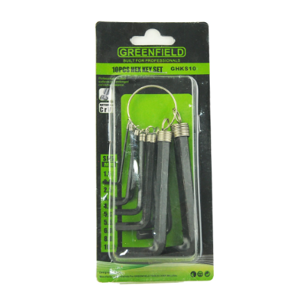 Hex Key Set 10Pcs Set