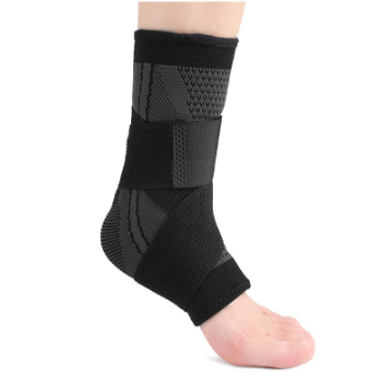 Ankle Support Brace Elastic Compression Wrap Sleeve Sports Relief Pain Foot