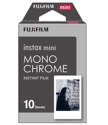 Fujifilm Instax Monochrome 10 Sheets Film for Fujifilm instax Mini Cameras