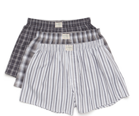 GIORDANO Men's Color Contrast Boxer Shorts