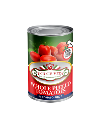 Dolce Vita Whole Peeled Tomatoes 400g
