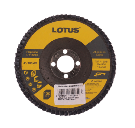 Lotus Flap Disc 4" G120 LT4-120FDX - Power Tool Accessories