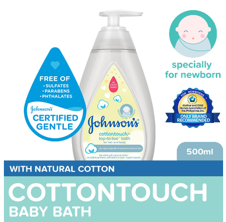 Johnson's CottonTouch Baby Wash 500ml-Newborn, Baby Essentials,Baby Bath,Body Wash For Baby