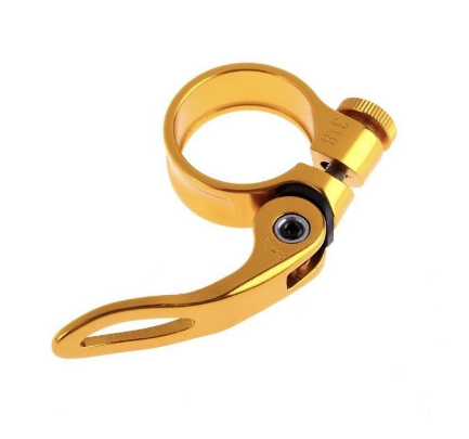31.8mm MTB Bike Cycling Saddle Seat Post Clamp Quick Release QR Style New U-353