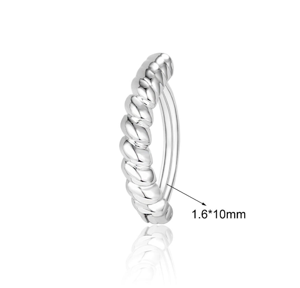 1 PC Butterfly Belly Navel Rings Crystal Belly Button Piercings Flower Snake Reverse Curved Navel Barbell Body Jewelry B15