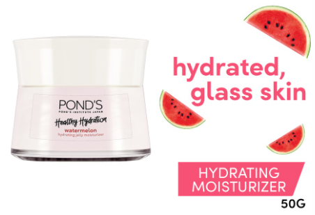 Pond's Watermelon Jelly Moisturizer with Vitamin E for Hydrated Skin 50g
