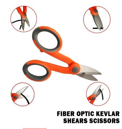 Fiber Optic Kevlar Scissors