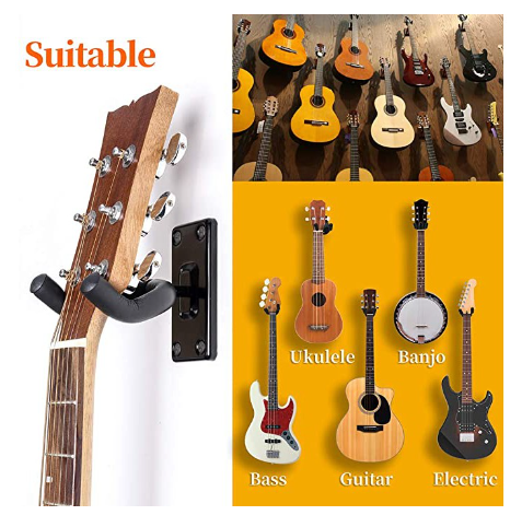 KAWES Wall Hanging Guitar Hook Guitar Hanger Guitar hook Guitar Holder