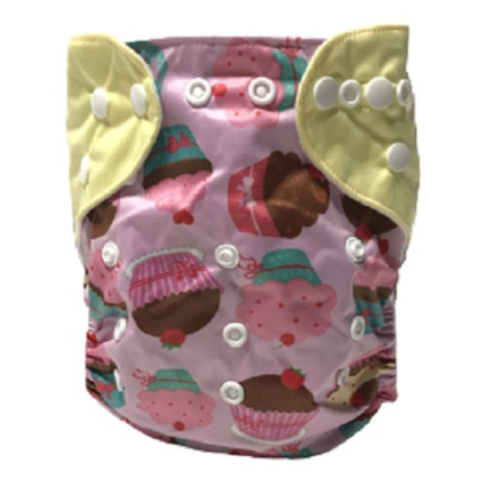 Washable Organic Baby Cloth Diaper with 1 Piece 3-Layer Insert S20