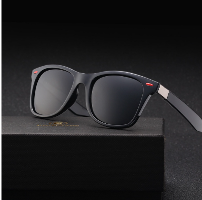 European American Fashion Sunglasses UV400 Women Men Universal Outdoor Sports Glasses Black New Style 2024