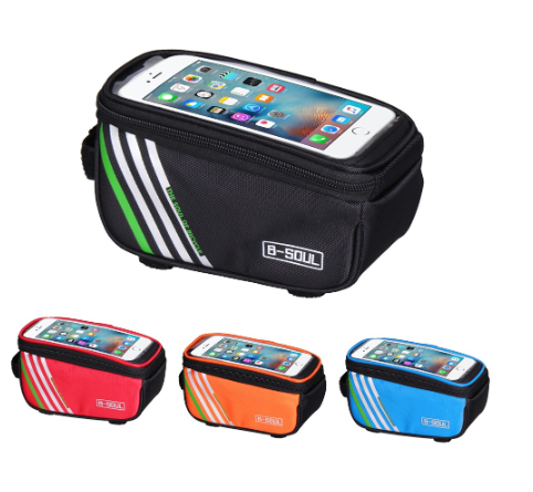 Frame Front Tube Waterproof Hokorini Bicycle Cycling Bike Mobile Phone Bag Multifu
