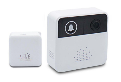 1MP Smart Video Doorbell Panoramic 140° View Angle Wireless CCTV Camera