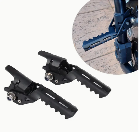 Universal Folding Motorcycle Front Foot Pegs For Bmw F 800 Gs Adventure S1000Xr F750Gs F850Gs C400X Bmw R1250Gs R1200 Gs Adv Adventure Lc 2013-2022 Folding Foot Pedal Clip 22-25Mm Motorcycle Foot Peda
