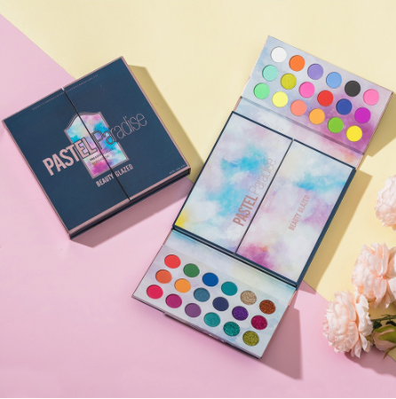 BEAUTY GLAZED New 105 Color Eye Shadow Palette Make Up Shimmer Glitter Eyeshadow Palette Eye Makeup