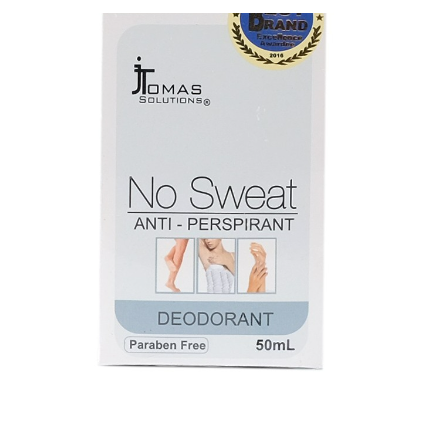 J Tomas No Sweat Antiperspirant Deodorant 50ml