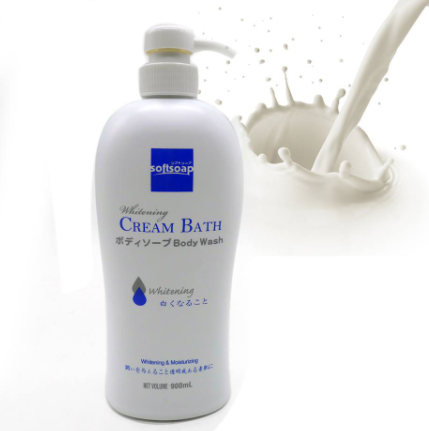 Softsoap Whitening Cream Bath Body Wash