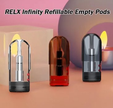 Relx Infinity / Relx Phantom / Relx Essential / Zalan R5 Refillable Empty Pods / Pods