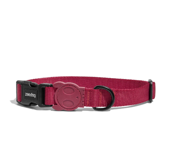 Zeedog Dog Collar Bordeau