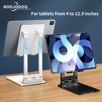 Tablet Holder Stand Adjustable for Ipad Stand Holder for Desk Cellphone Support 12.9 Inches Metal