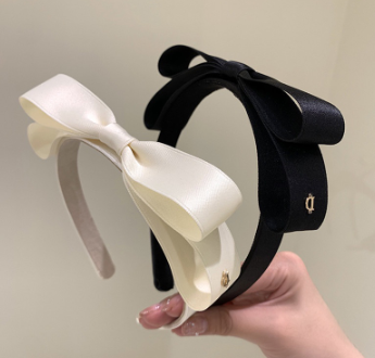 Bow Headband Female Summer High Top Temperament Pressure Hair Influencer 2022 New Style Headwear