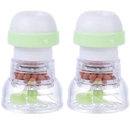 1pcs Water Saving Filter Household Retractable And Rotatable Splash-Proof Small Shower Filter