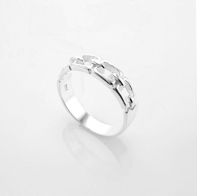 Unisilver 925 Sterling Silver Men's Ring
