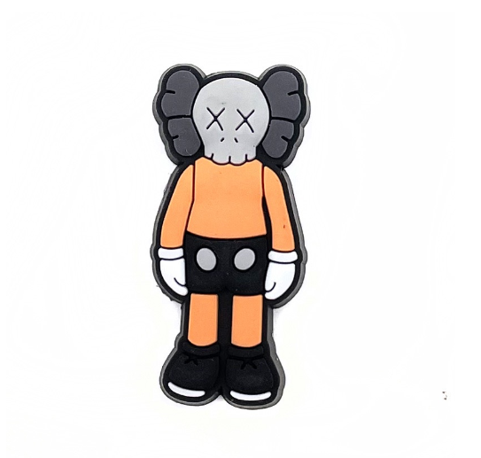 Cute Simpson Ape Jibits for Croc Charm Star Jibitz Pin Kaws Croc Jibbits Kids Shoe Charms Shoes Accessories Decoration K17