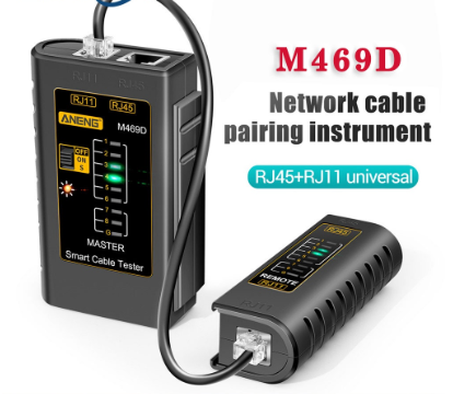 ZoeRax Network Cable Tester, RJ45 Cable Lan tester RJ45 RJ11 RJ12 CAT5 UTP LAN Cable Tester Networking Tool network Repair