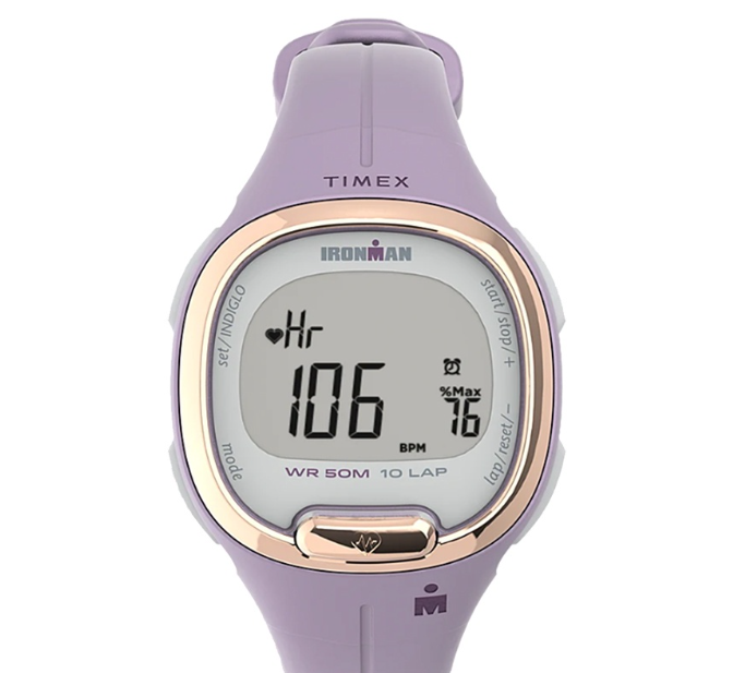 Timex Im Transit Purple Resin Digital Watch For Women TW5M48300 SPORTS