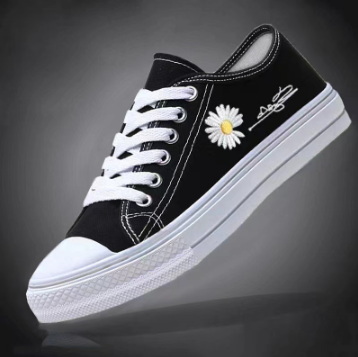 9938 FASHIONABLE KOREAN RUBBER WOMEN SHOES LOW CUT SNEAKERS