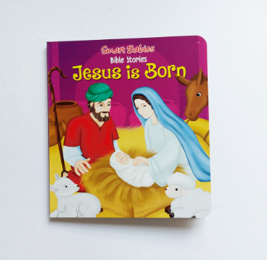 Smart Babies Bible Board Story Book for Toddlers -Jesus is Born