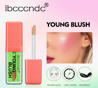 IBCCCNDC Green Color Changing Blush Oil Reacts To Skin’s Natural Ph For Your Instant Perfect Shade