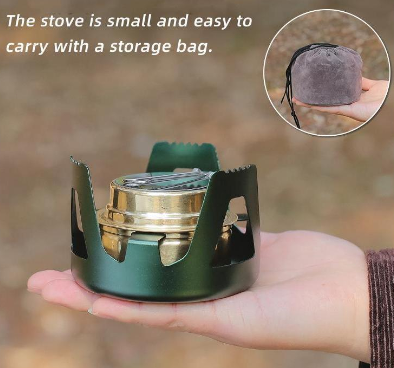 Outdoor Alcohol Stove Windproof Camping Portable Colorful Mini Simple Stove