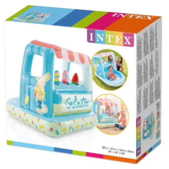 TENDA Intex 48672 Ice Cream Stand Playhouse | Mbs Children's Play Tent