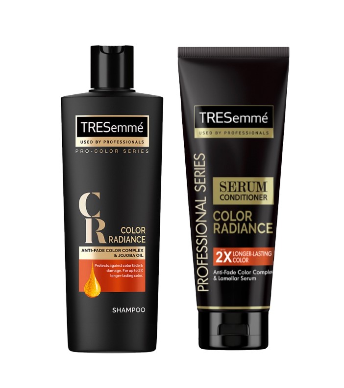 Tresemme Color Radiance Shampoo 330ML plus Serum Conditioner 330ML BUNDLE OF 2