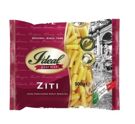 Ideal Gourmet Pasta Ziti  500g