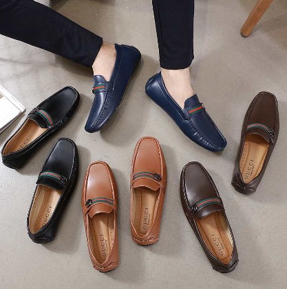 Men's Leather Shoes Loafers Casual Shoes