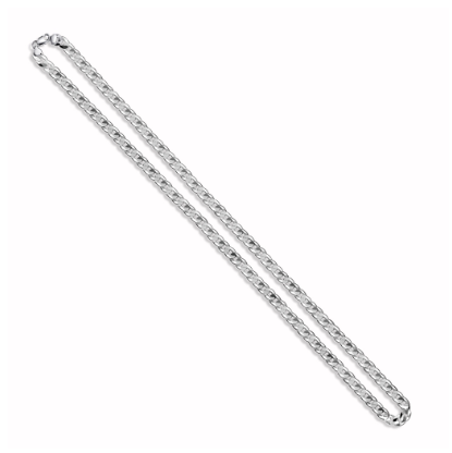 Silver LN216 92.5 Italy Silver Men's Necklace