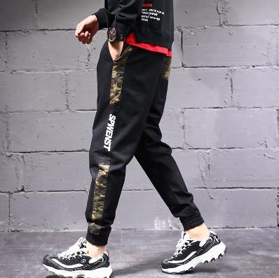 Pure Korean Style Casual Slim 6 Pocket Cargo Pants
