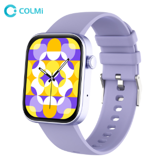 COLMI P71 Smart Watch Women Bluetooth Calling IP68 Waterproof Long Battery Life Blood Pressure Calculator
