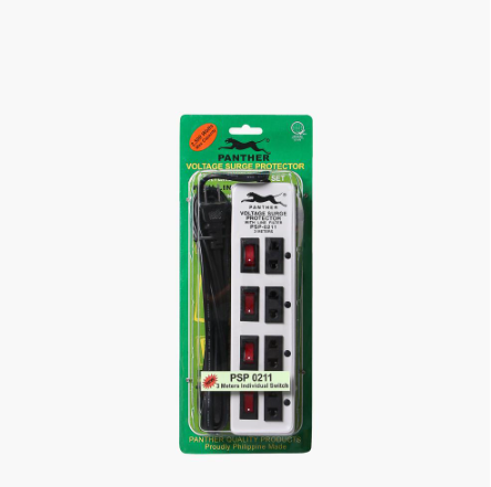 Panther Voltage Surge Protector Extension Cord Set PSP-0211