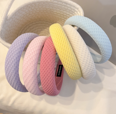 Candy-Colored Wide-Brimmed Headband Women's High-skull Headband All-Match Hairpin Headwear