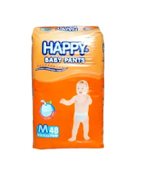 Happy Diaper Pants M 48's