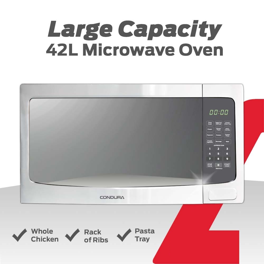 Condura Large Capacity 42L Microwave Oven with Griller Function